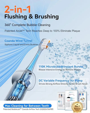 AirJet X3 Electric Toothbrush RANVOO